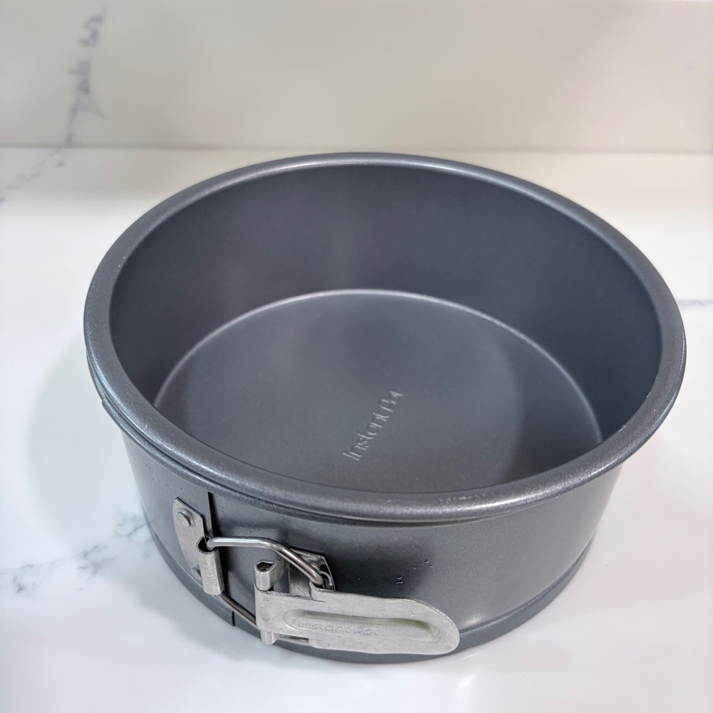 Instant Pot 7.5 Inch Springform Pan Non-Stick Round Cake Pan for 6qt 8qt Cookers